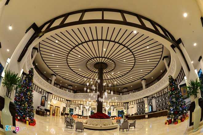 Nơi diễn ra chung kết Hoa hậu Việt Nam nhìn từ camera bay