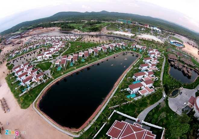 Nơi diễn ra chung kết Hoa hậu Việt Nam nhìn từ camera bay