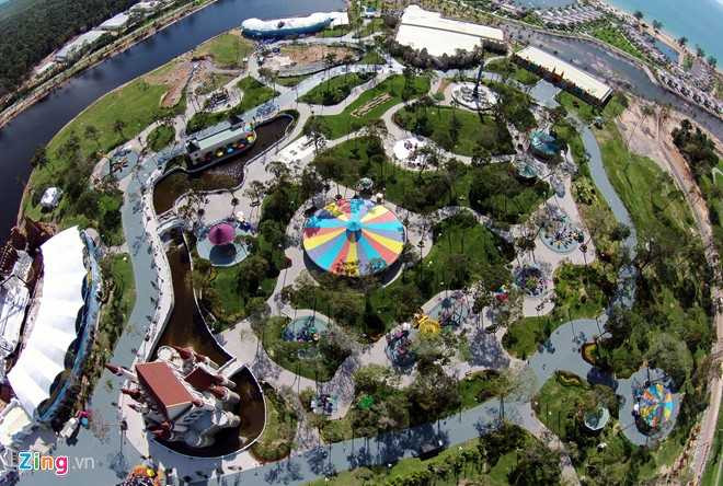 Nơi diễn ra chung kết Hoa hậu Việt Nam nhìn từ camera bay