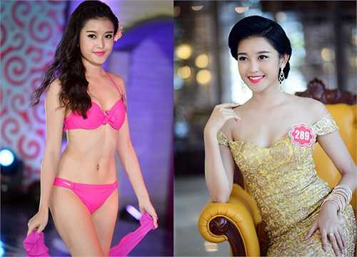 Trong đêm chung kết Hoa hậu Việt Nam 2014, Huyền My đã thực sự tỏa sáng.