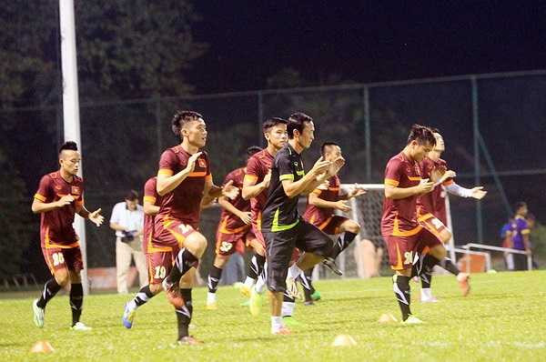 Chủ yếu bài tập hướng tới việc làm quen với ánh sáng và không khí buổi tối ở Malaysia. (Ảnh: TNO)