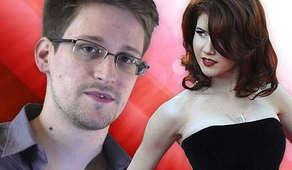 Snowden và nữ điệp viên nóng bỏng Anna Chapman