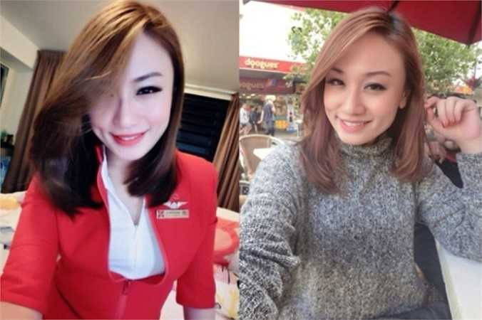 Queenie Loke được khen có vẻ đẹp mặn mà, nữ tính, đặc biệt cuốn hút khi mặc đồng phục tiếp viên hàng không.