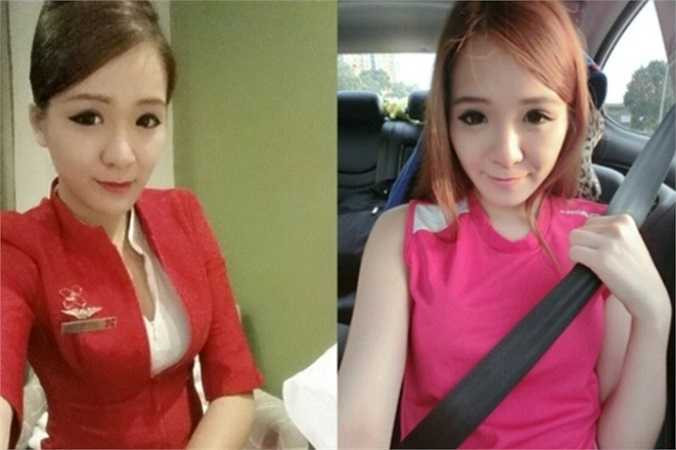 Guinevere Yap (Gwen) trông chín chắn khi mặc đồng phục và trẻ trung, dễ thương hơn trong ảnh đời thường.