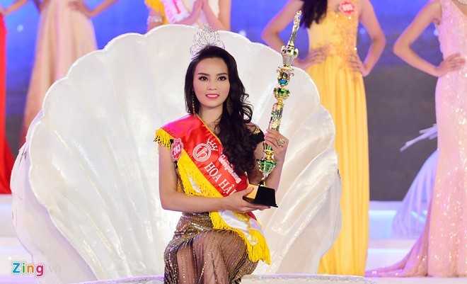 Tân Hoa hậu Việt Nam 2014.