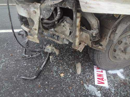 Tài xế xe tải say rượu, 16 người bị thương