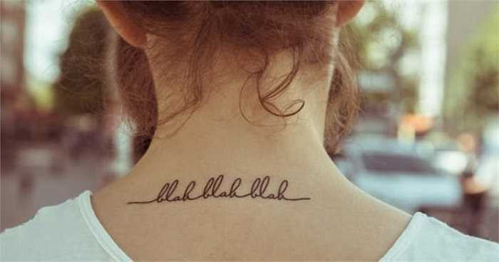 Các hình xăm được thực hiện khá đơn giản, chỉ với một miếng dán lên cơ thể.