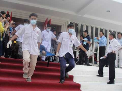 Diễn tập xử lý ngộ độc thực phẩm quy mô lớn tại TP.HCM