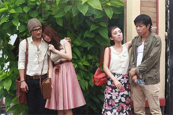 Biểu cảm đáng yêu của Thái Hòa.