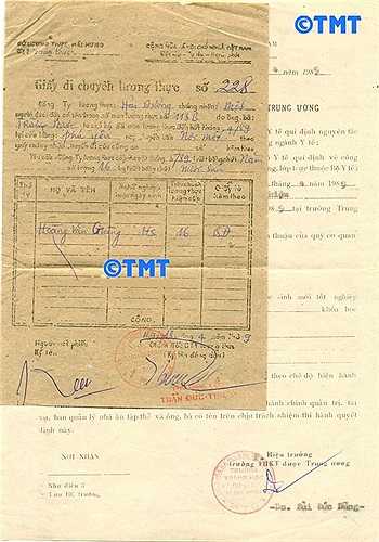 Nhưng nếu ai phải đi công tác xa nơi cư chú đăng ký hoặc chuyển chỗ ở thì họ phải có giấy quyết định chuyển nơi công tác, kèm theo giấy di chuyển lương thực để có thể cung ứng lương thực tạm thời. 