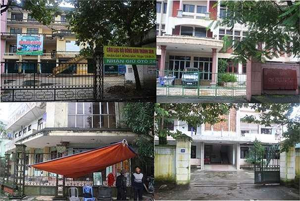 Theo tìm hiểu, đó từng trụ sở của các cơ quan nhà nước như Cục thống kê, Viện KSND tỉnh (cùng đường Nguyễn Công Trứ), Cục thuế (nằm trên QL 1A), Chi cục thuế TP Hà Tĩnh, trường chuyên Hà Tĩnh (cùng đường Đặng Dung), Tỉnh đoàn và sắp tới là hiện nay là Sở NN&PTNT (cùng đường Phan Đình Phùng)… (Theo VNN)