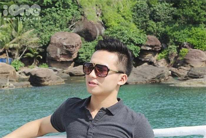 Hình ảnh đời thường của Trung Hiếu.