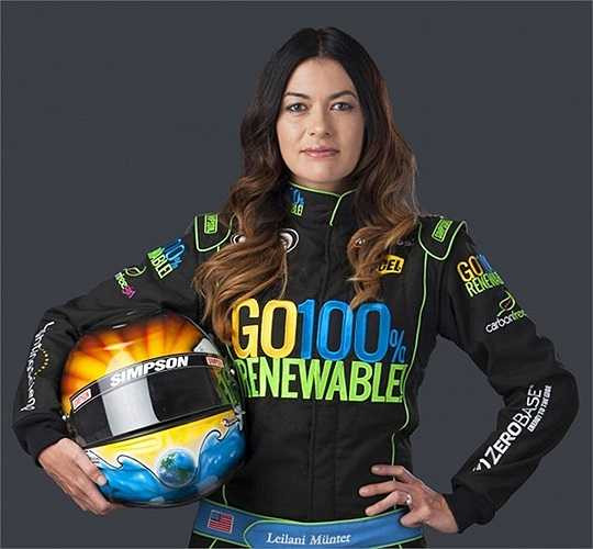 Leilani Munter sinh ra tại Mỹ, ngoài đam mê đua xe cô cũng là một chuyên gia môi trường trong các giải ARCA và sử dụng lợi thế của mình để hành động vì môi trường, với hy vọng đưa nhiên liệu sạch vào các môn đua xe tốc độ. 