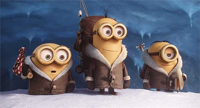 Minions (10/7): Thành công của hai tập phim Despicable Me là tiền đề để các nhà làm phim thực hiện một bộ phim riêng về các “tiểu quái da vàng” Minion. Với Minions, khán giả được tìm hiểu về nguồn gốc của chúng, cũng như những câu chuyện xảy ra trước khi các Minion tới phụng sự cho Gru trong hai tập phim gốc.