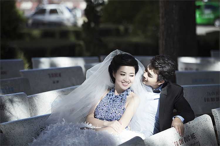 Cùng ngắm thêm những hình ảnh đẹp của Lê Khánh và Tuấn Khải trong bộ ảnh cưới: