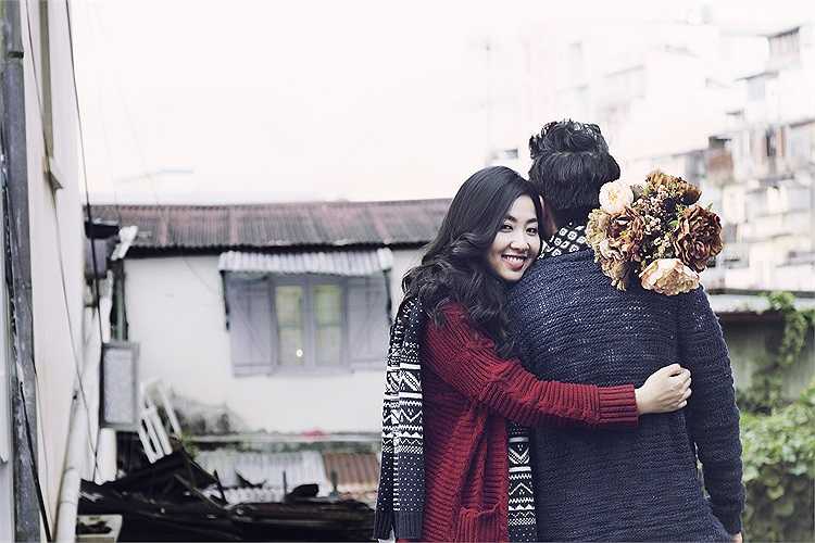 Dù nổi tiếng hơn bạn trai nhiều lần nhưng Lê Khánh không để điều này làm ảnh hưởng đến tình cảm của hai người.