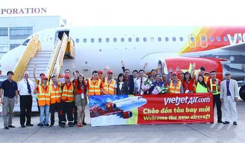 Vietjet nhận tiếp máy bay theo hợp đồng với Airbus