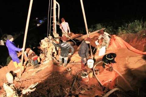 Sập hầm thủy điện Đạ Dâng: Phải mất 2 ngày nữa mới đưa được công nhân ra ngoài