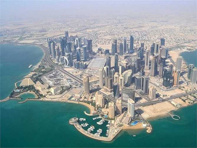 2. Doha, Qatar. Tài nguyên dầu mỏ và khí đốt giúp Qatar trở thành một trong những quốc gia giàu nhất thế giới và thủ đô Doha của nước này là một trong những thành phố đẹp nhất thế giới. 