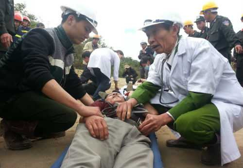 sập hầm thủy điện Đạ Dâng,