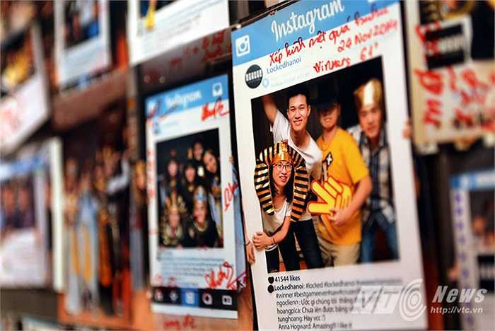 ‘Bức tường danh vọng’, nơi vinh danh những người chiến thắng và phá kỉ lục của phòng chơi.