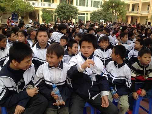 Quỹ sữa 'Vươn cao Việt Nam' chung tay xoa dịu nỗi đau da cam ở Thái Bình