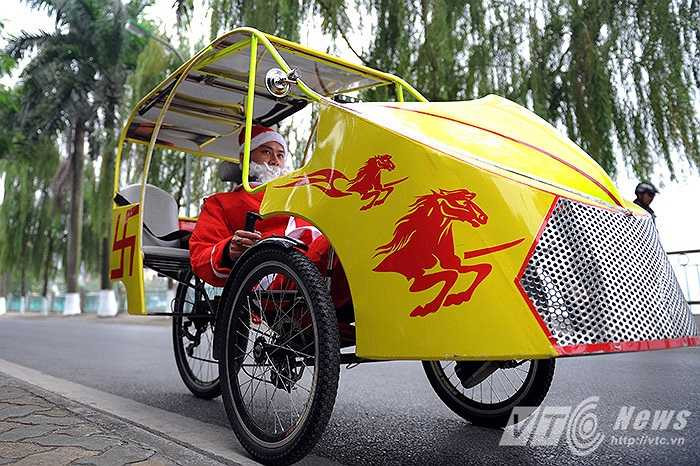 Chiếc xe được anh Hải lắp ráp, hoàn thiện sau 36 giờ làm việc