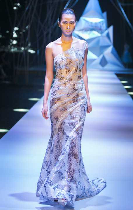 Trong đêm chung kết, ban tổ chức đã một lần nữa giới thiệu đến khách mời bộ sưu tập của top 4 cuộc thi Aquafina Pure Fashion 2014.