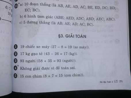 Lời giải bài toán tính tuổi thuyền trưởng gây tranh cãi 