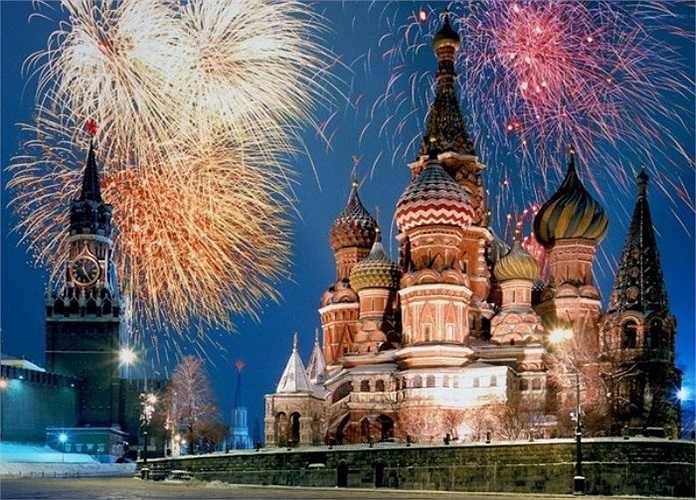 Nhà thờ chính tòa thánh Basil tại Moscow, Nga