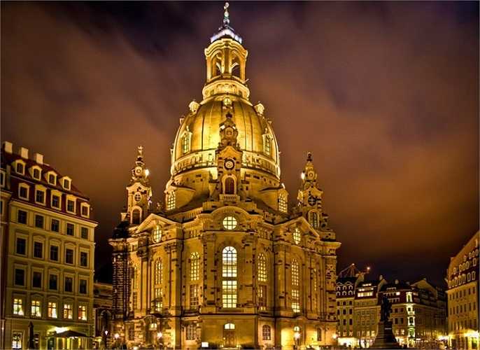 Nhà thờ Dresden Frauenkirche ở Dresden, Đức