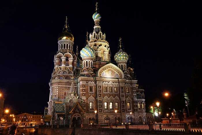 Nhà thờ Savior on the Spilled Blood tại Saint Petersburg, Nga