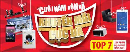 Top sản phẩm được yêu thích nhất 2014