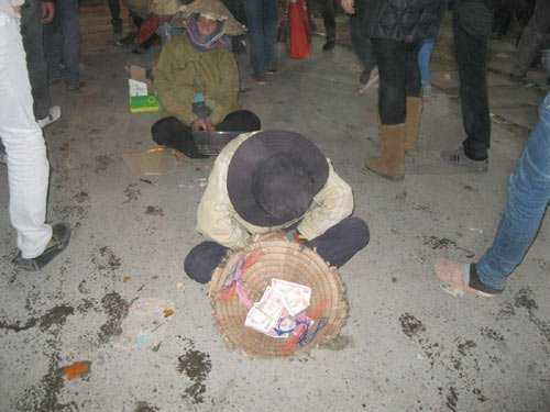 không cho tiền người ăn xin