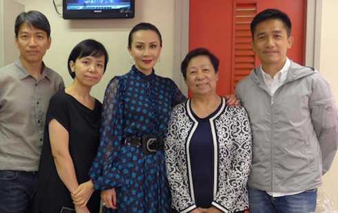 lưu gia linh lương triều vỹ mẹ chồng