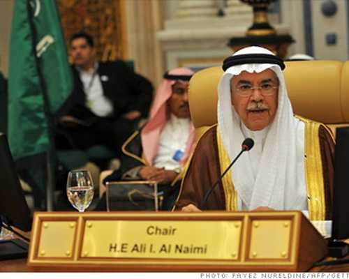 Bộ trưởng bộ dầu khí Ả Rập Xê-út Ali al-Naimi