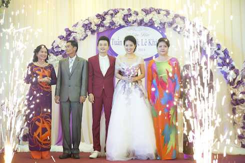 lê khánh tuấn khải lễ thành hôn