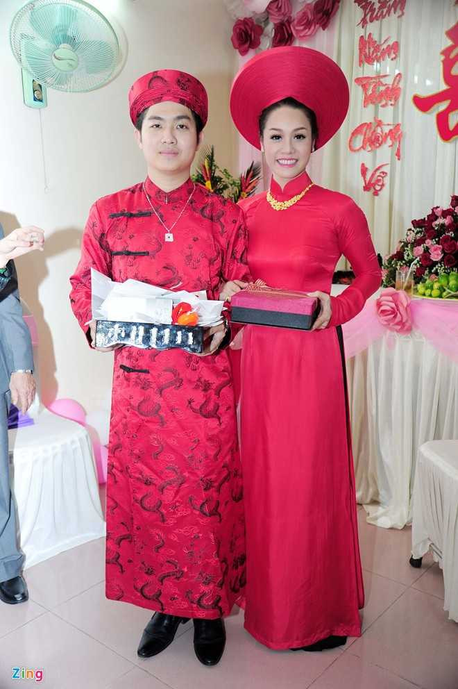 Kết thúc nghi thức rước dâu Nhật Kim Anh và Bửu Lộc đã có những lời cảm ơn chân thành gởi đến bà con hai bên gia đình.