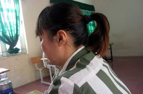 Phạm nhân Nguyễn Thị Hiệp.