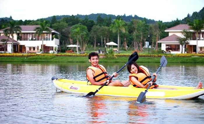 Khu vui chơi ngoài trời thu hút du khách