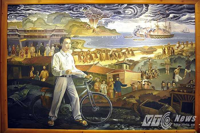 Tác phẩm: ‘Trường ca đường cách mạng’ của tác giả Nguyễn Doãn Sơn.