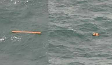 Các vật thể được phát hiện trên biển