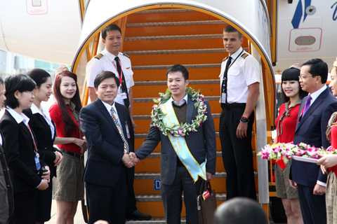 Sân bay Đà Nẵng, hành khách thứ 5 triệu, Vietjet Air, Cảng hàng không