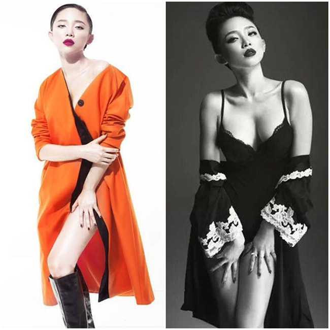 Trong những bức ảnh nghệ thuật, Tóc Tiên khoe vẻ nóng bỏng "chết người".