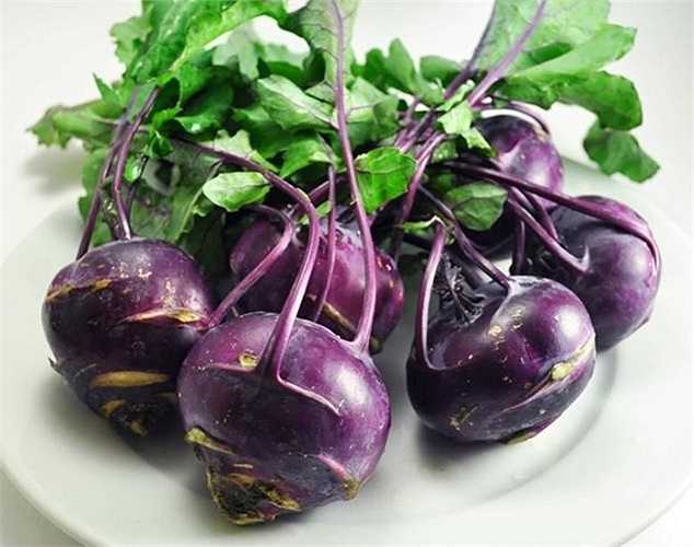 Vì vậy, loại su hào tím được nhiều người ưa chuộng.