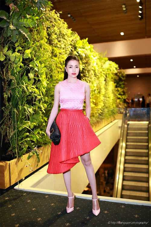 Trà Ngọc Hằng dior