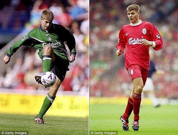 Sự nghiệp lẫy lừng của Gerrard bắt đầu trong những phút cuối trận thắng Blackburn Rovers 2-0. Khi đó, anh chưa tròn 18 tuổi. 