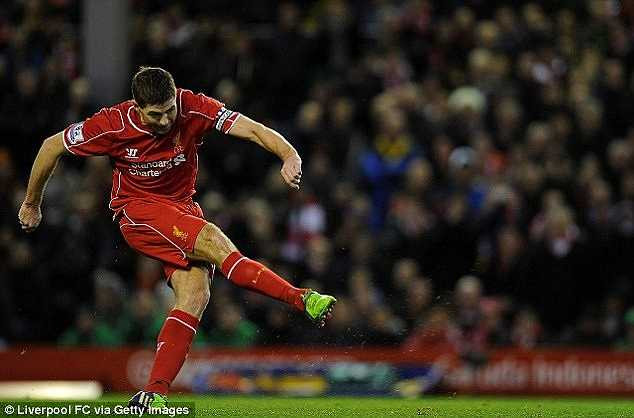 Kể từ trận đấu đầu tiên, Gerrard đã có 695 lần ra sân trong màu áo The Kop, và ghi được 177 bàn. 