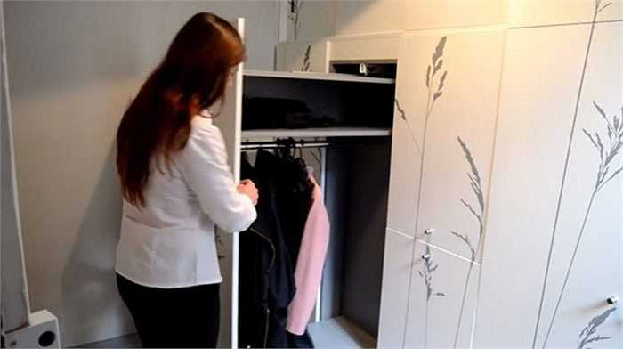 Tủ treo quần áo tiện lợi vừa đủ cho 1 người ở