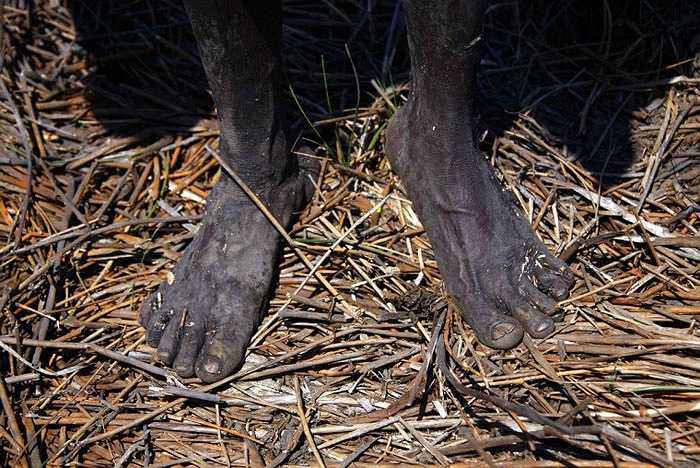 Ngoài khẩu súng trường là thứ phương tiện hiện đại duy nhất, thợ săn nơi đây chủ yếu sử dụng những kỹ năng nguyên thủy đã được tổ tiên truyền lại từ biết bao thế hệ đã qua.